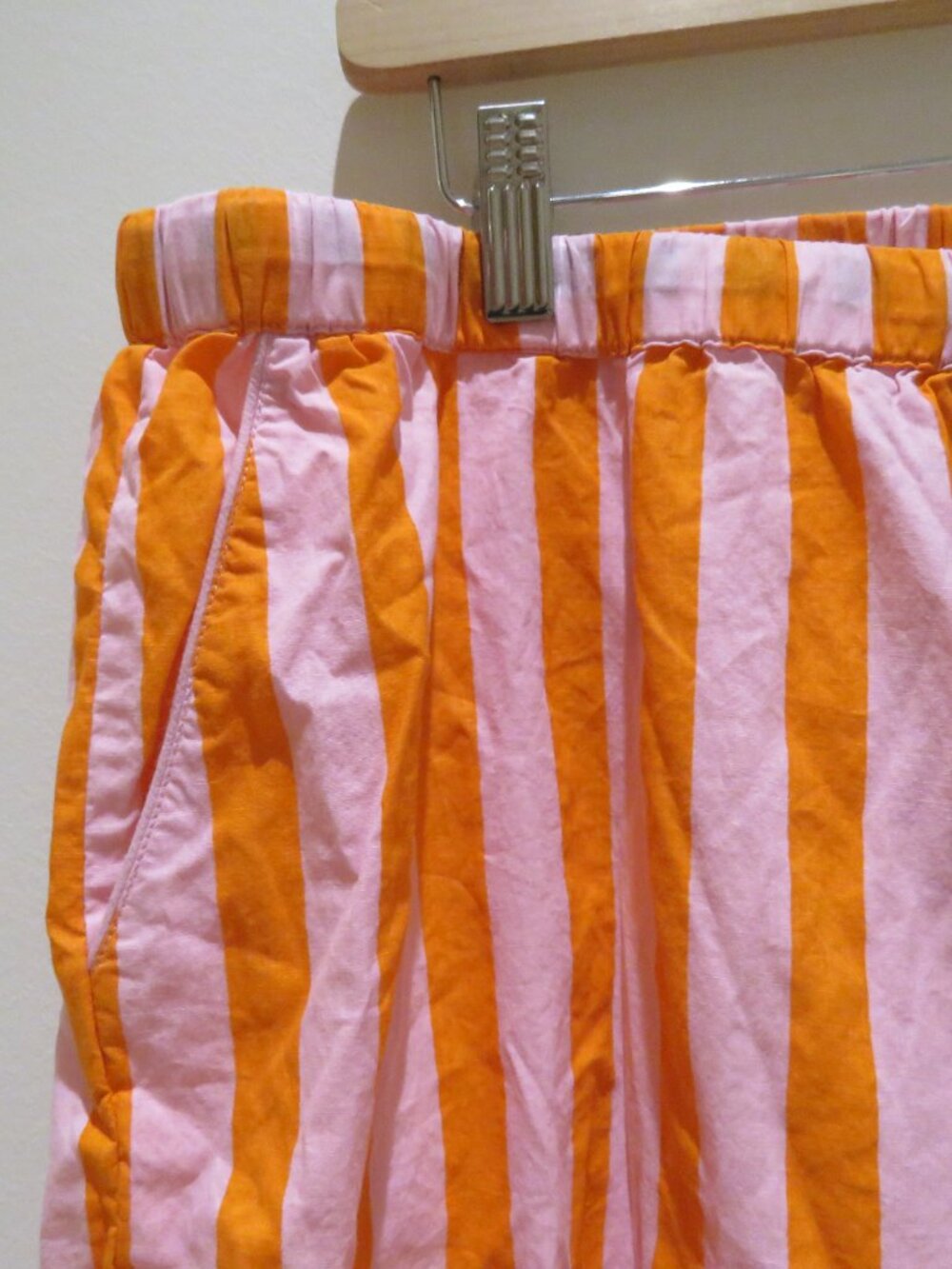 PRINTFRESH Showtime Stripes Colorblock Cotton Pajama Set XL Lounge Quirky - Picture 10 of 13